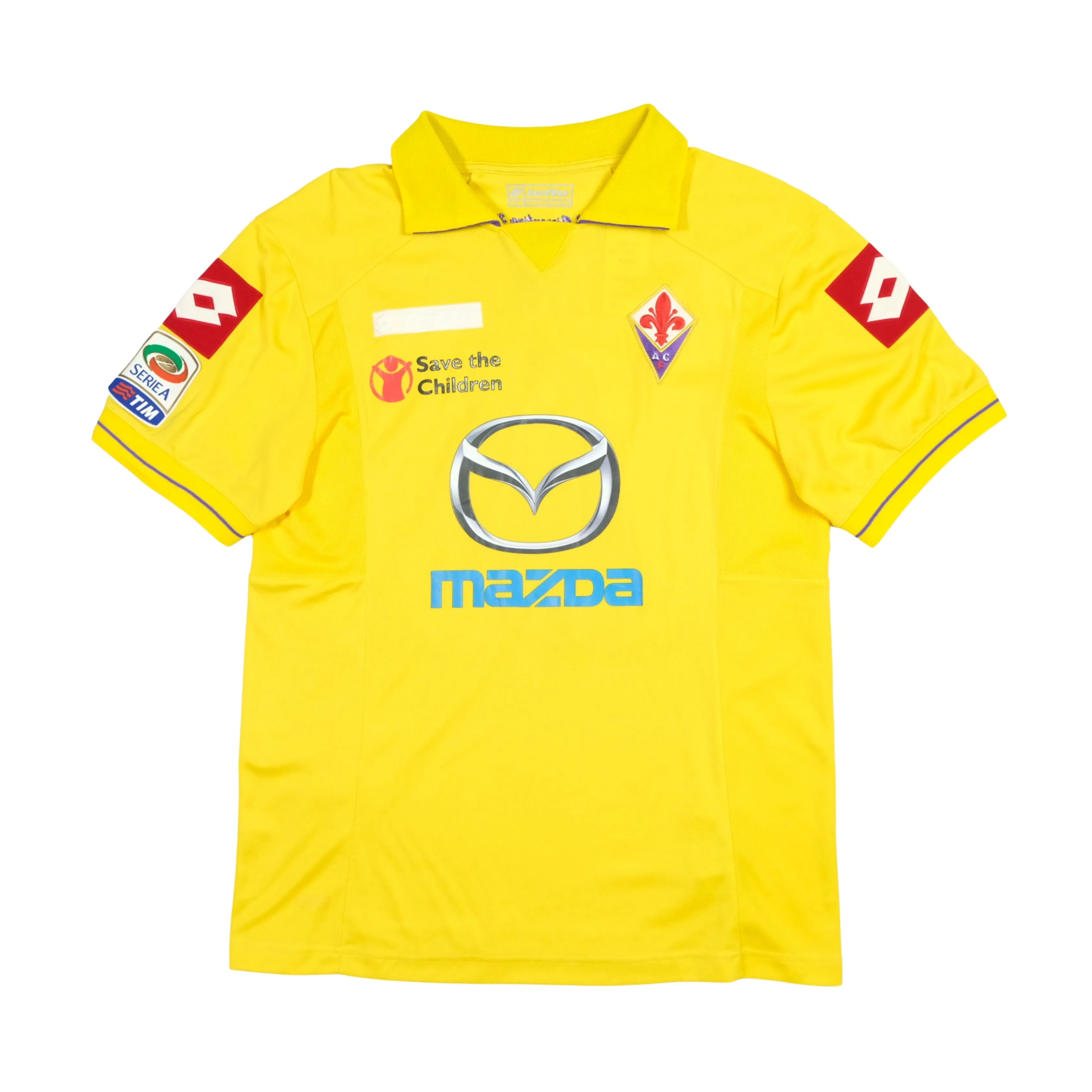 Fiorentina Italy 2011/2012 Vargas Original Third Football Shirt Lotto Small