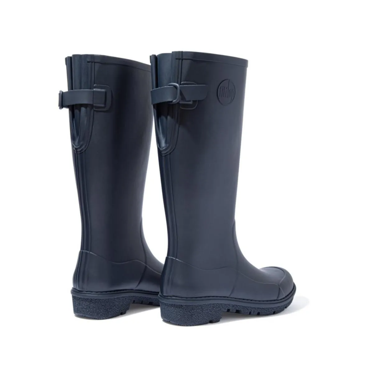 Fit Flop Wonderwelly Tall Wellington Boots Midnight Navy