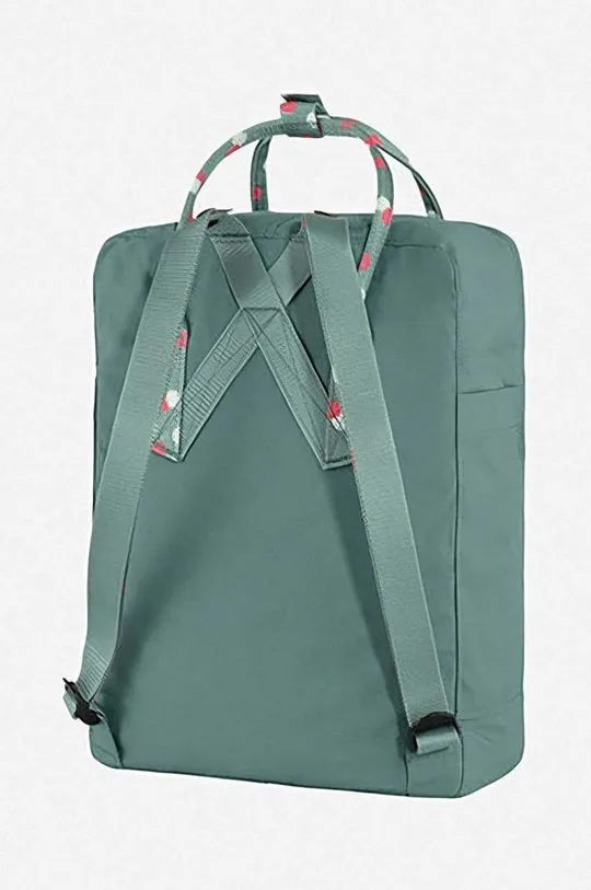 Fjallraven backpack Kanken green color F23510.664.916