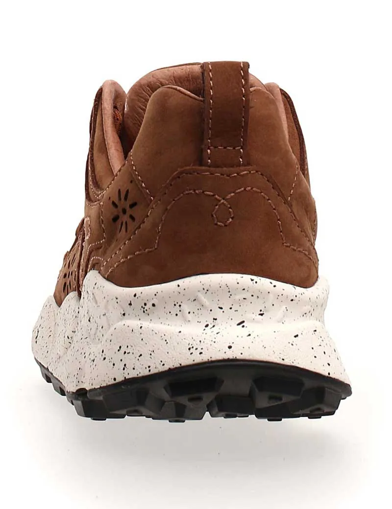 Flower Mountain Yamano Man Trainers Nabuk Brown