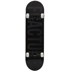 Fracture Skateboards Fade Black Complete Skateboard 8.0