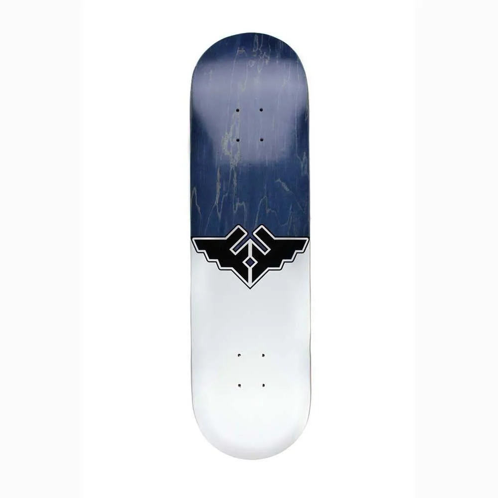 Fracture Skateboards Wings V1 Skateboard Deck Blue 8.25