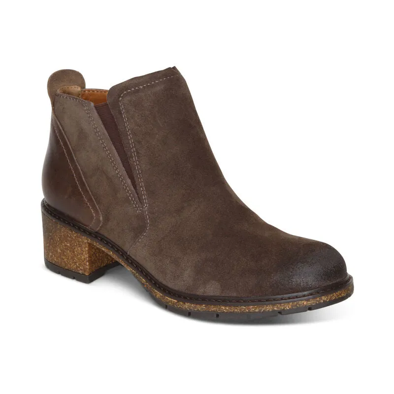  Frankie Twin Gore Ankle Boot in Brown  