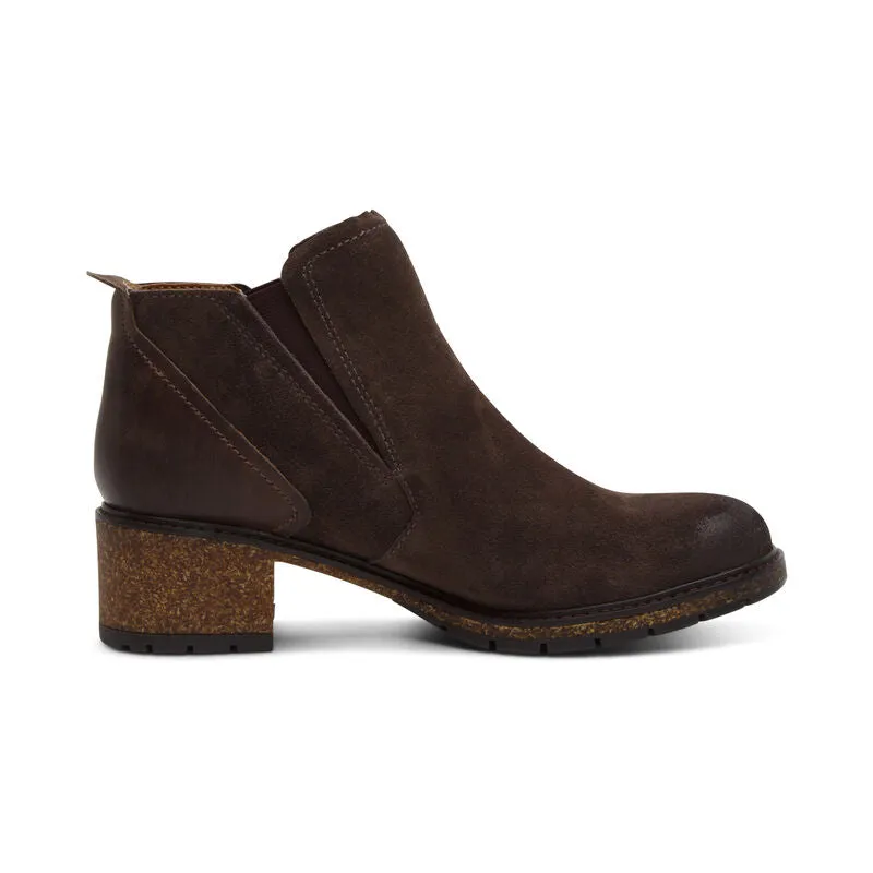  Frankie Twin Gore Ankle Boot in Brown  