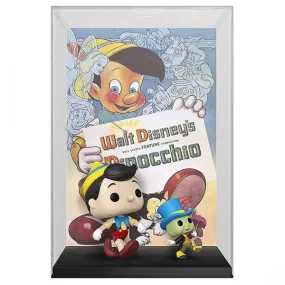 Funko POP Movie Poster Disney - Pinocchio And Jiminy Cricket (tan)