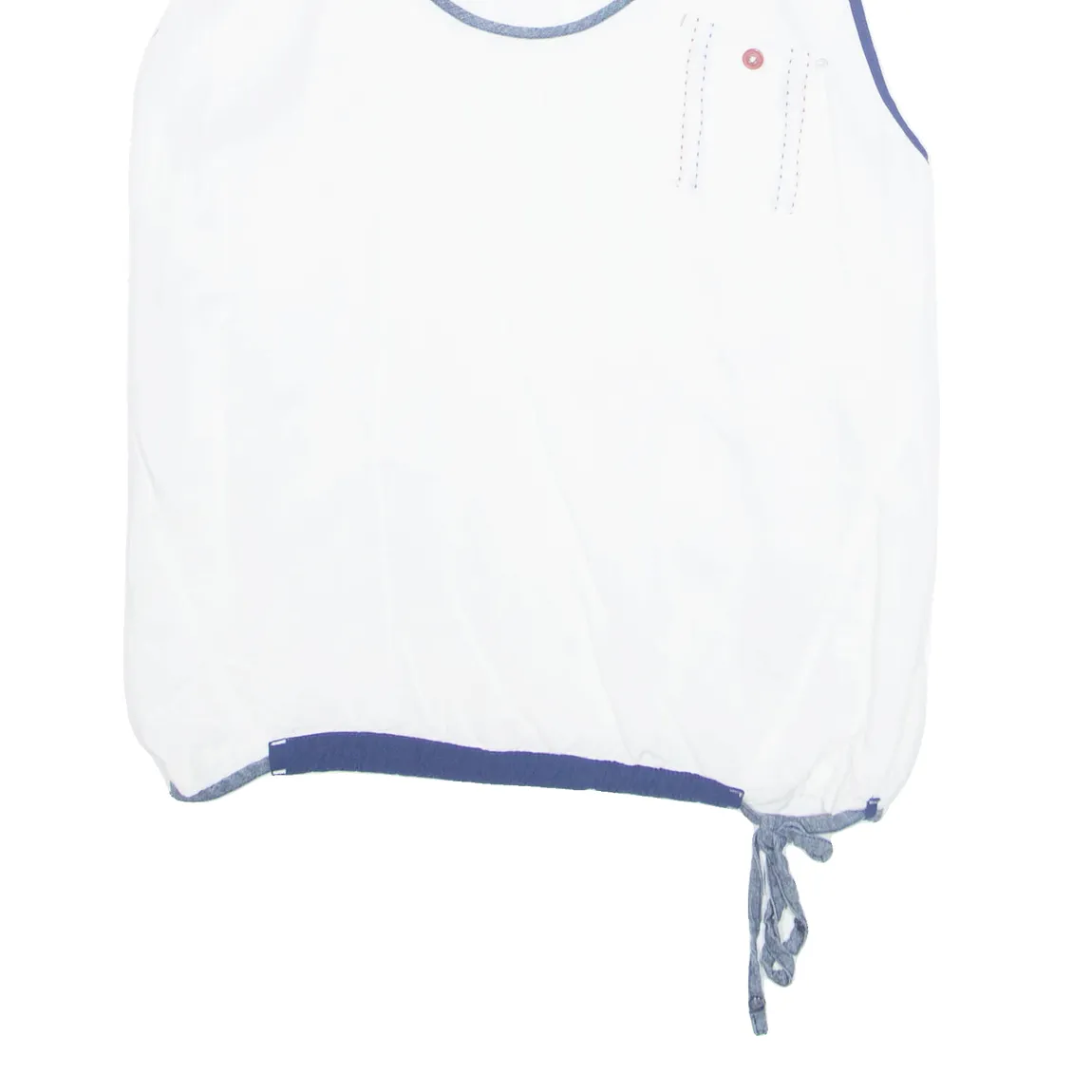 G-STAR RAW Womens Vest White Sleeveless Viscose XS