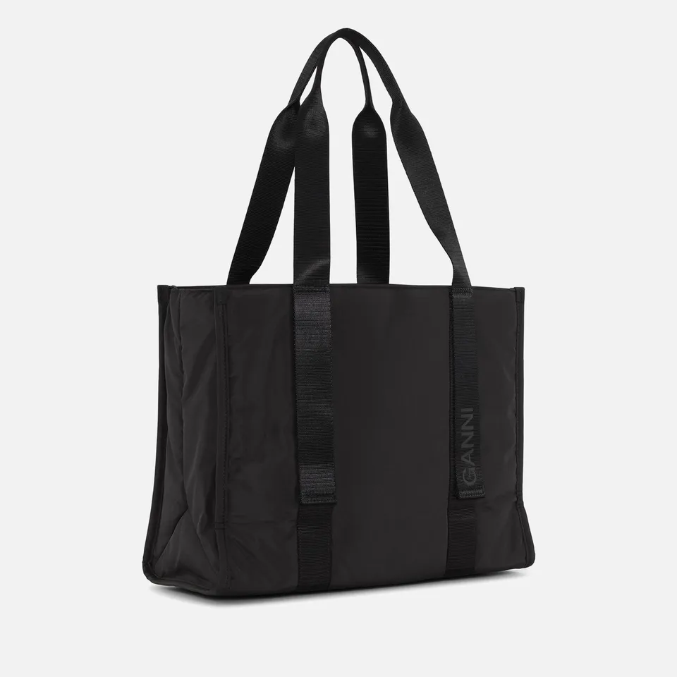 Ganni Recycled Shell Medium Tote Bag | Coggles