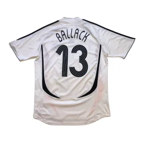 Germany 2005/2007 Ballack 13 Original Adidas Home Football Shirt Large