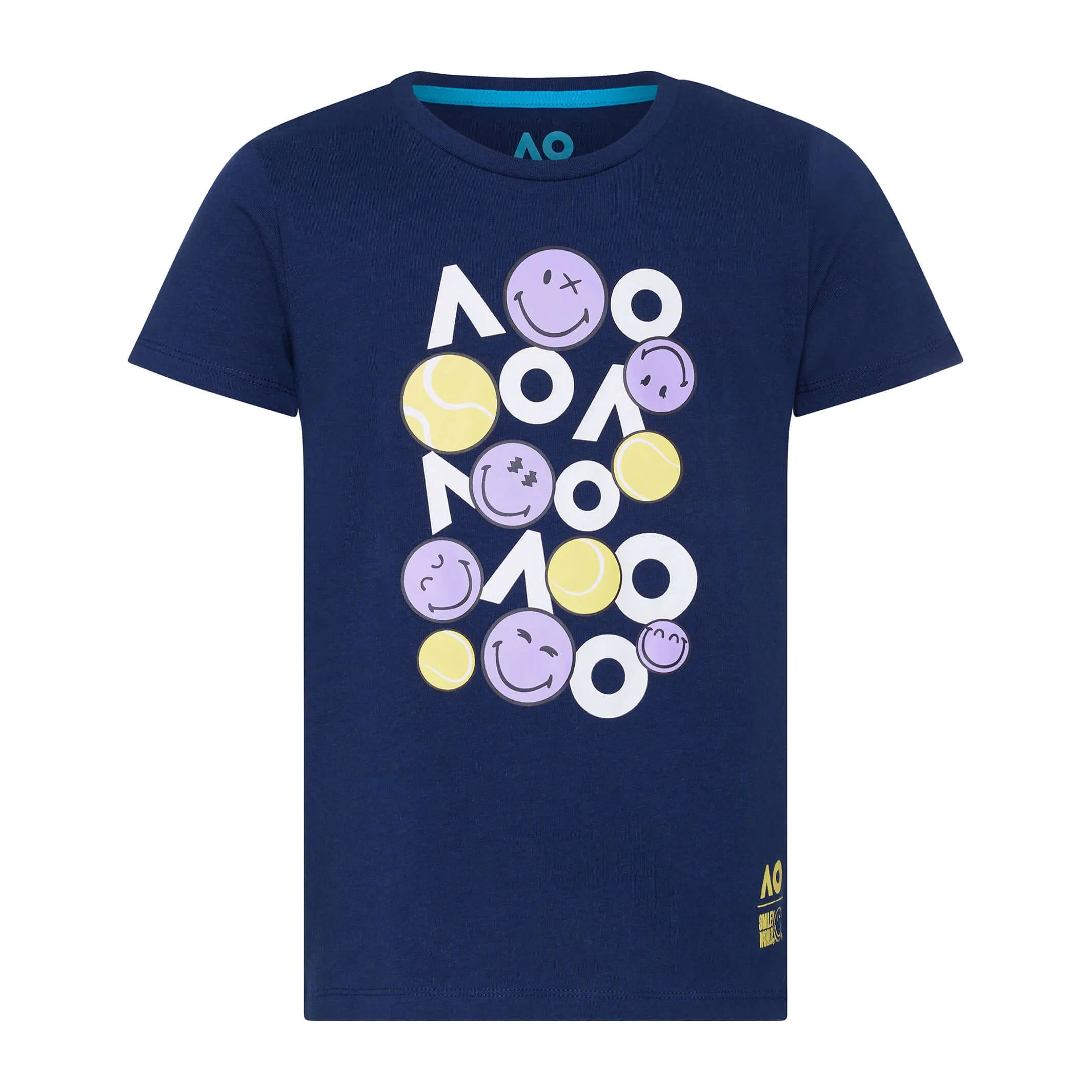 Girl's T-Shirt SmileyWorld Tennis