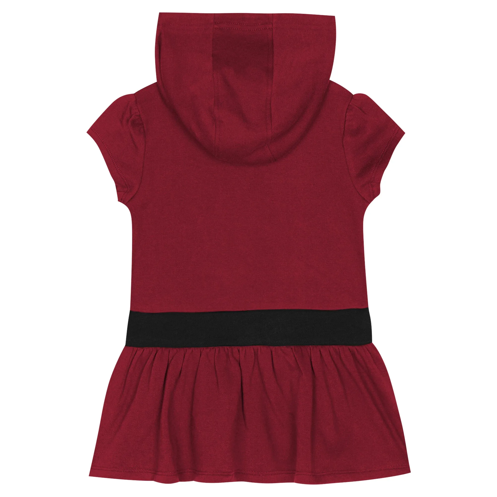 Girls Toddler Crimson Arkansas Razorbacks Team Love French Terry Hoodie Dress