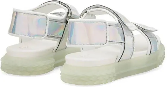 Giuseppe Zanotti Blabber Gummy sandals White