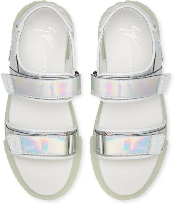 Giuseppe Zanotti Blabber Gummy sandals White