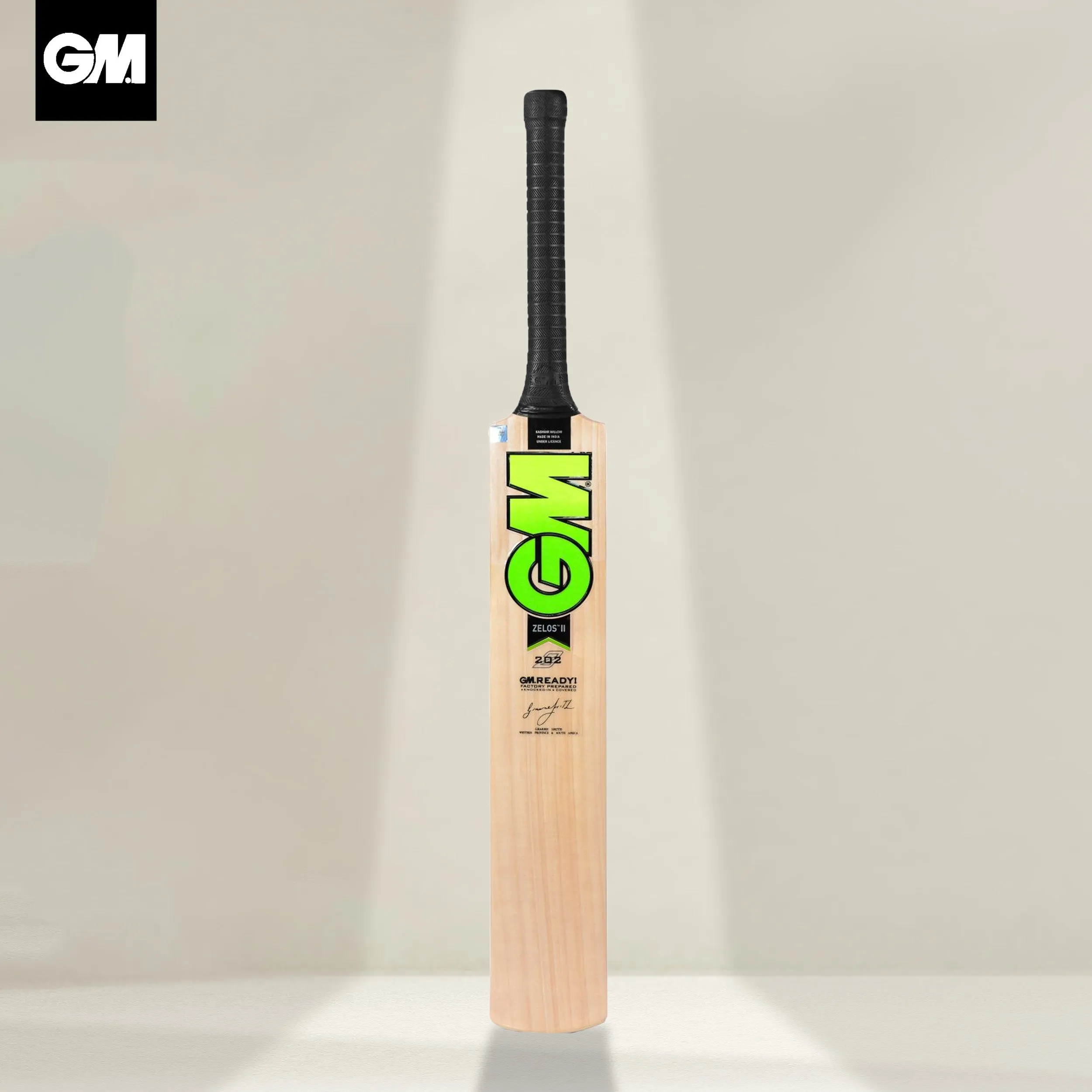 GM Zelos II 202 Kashmir Willow Cricket Bat -SH