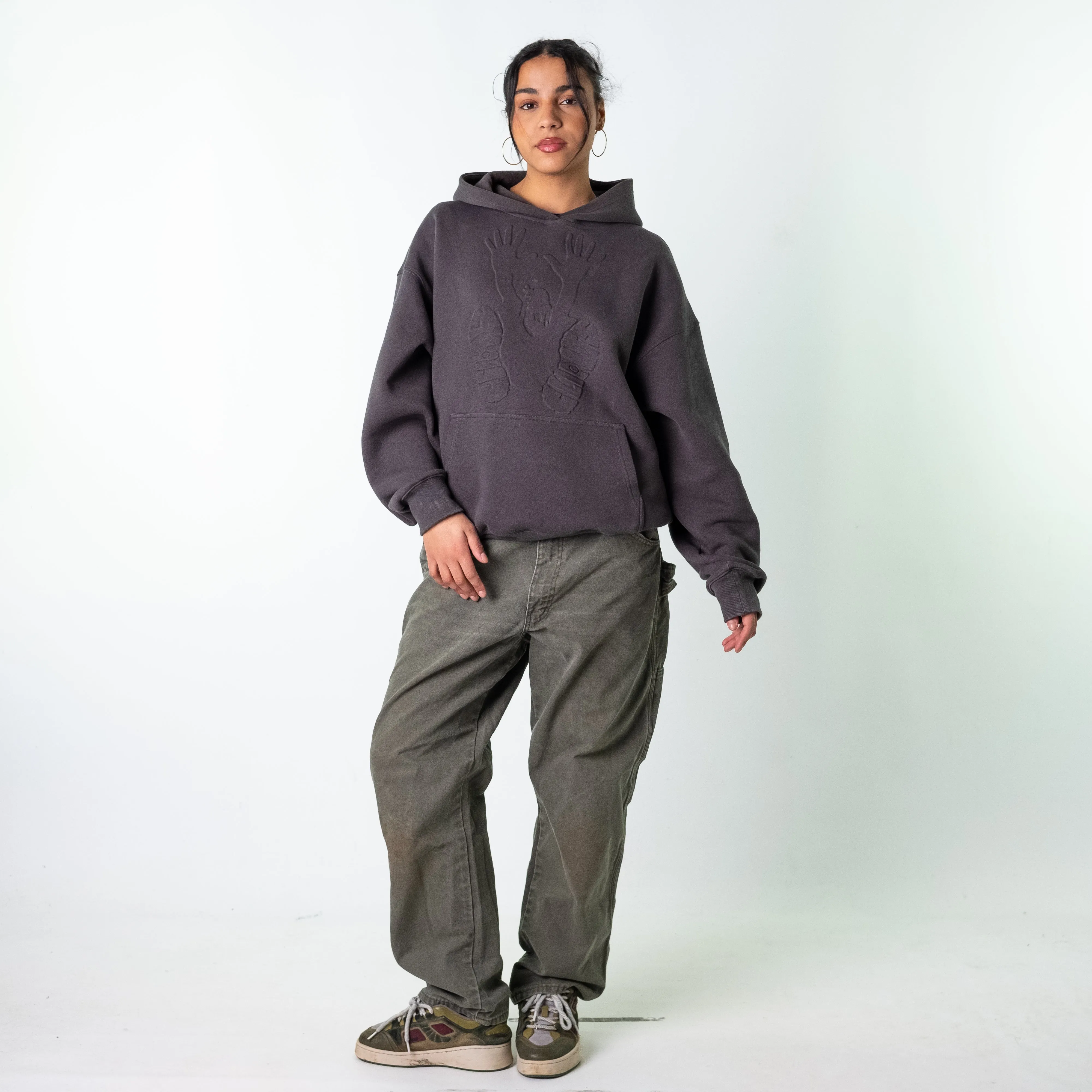 Green 90s Dickies  Cargo Skater Trousers Pants Jeans (35x30)