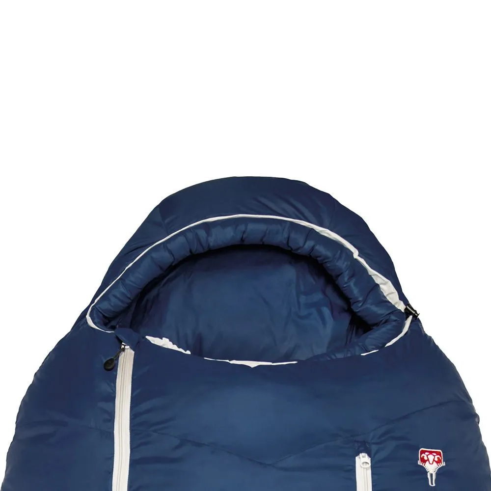 Gr\u00fcezi Bag - Biopod DownWool Ice 185 Sleeping Bag night blue