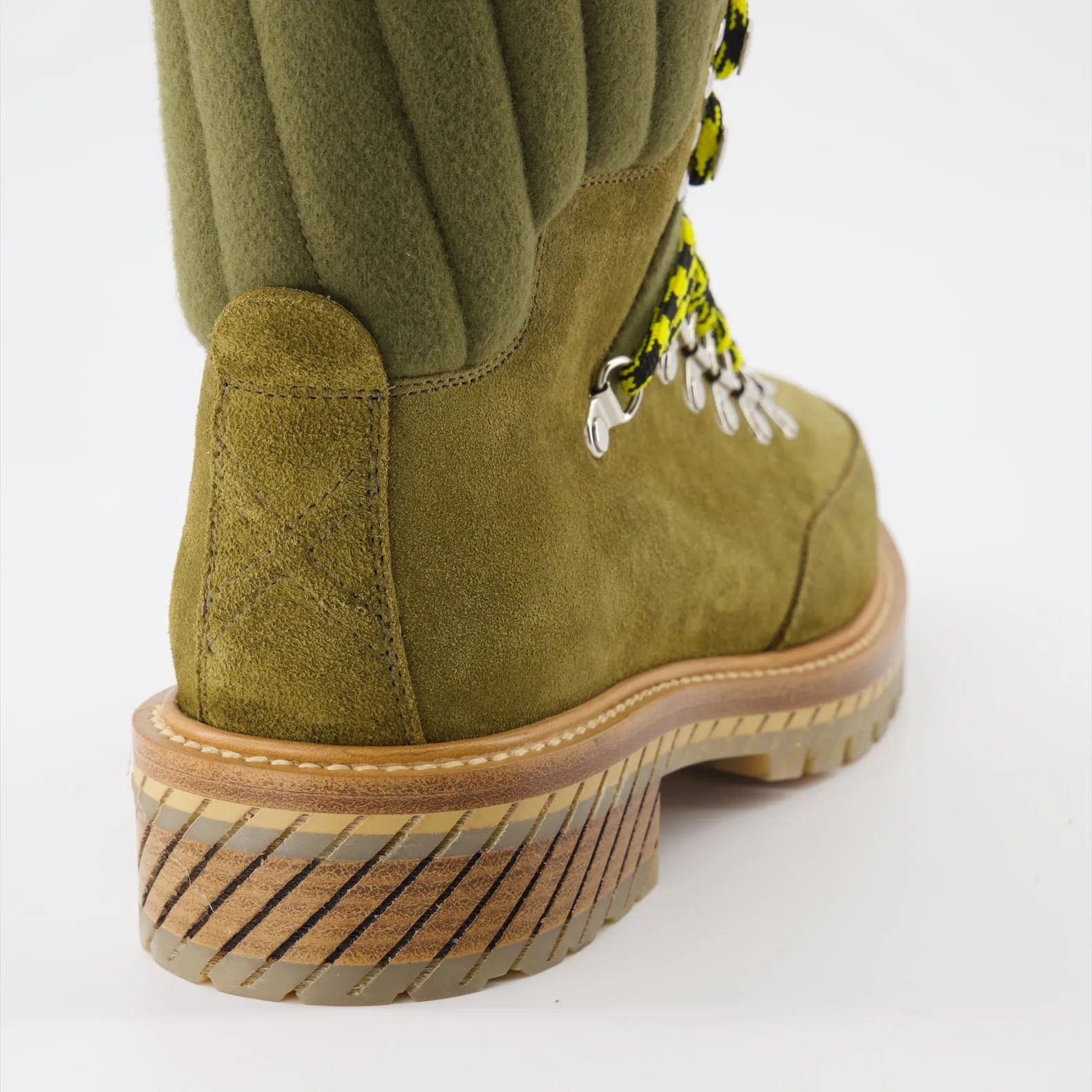 Gstaad Nubuck Green Boots