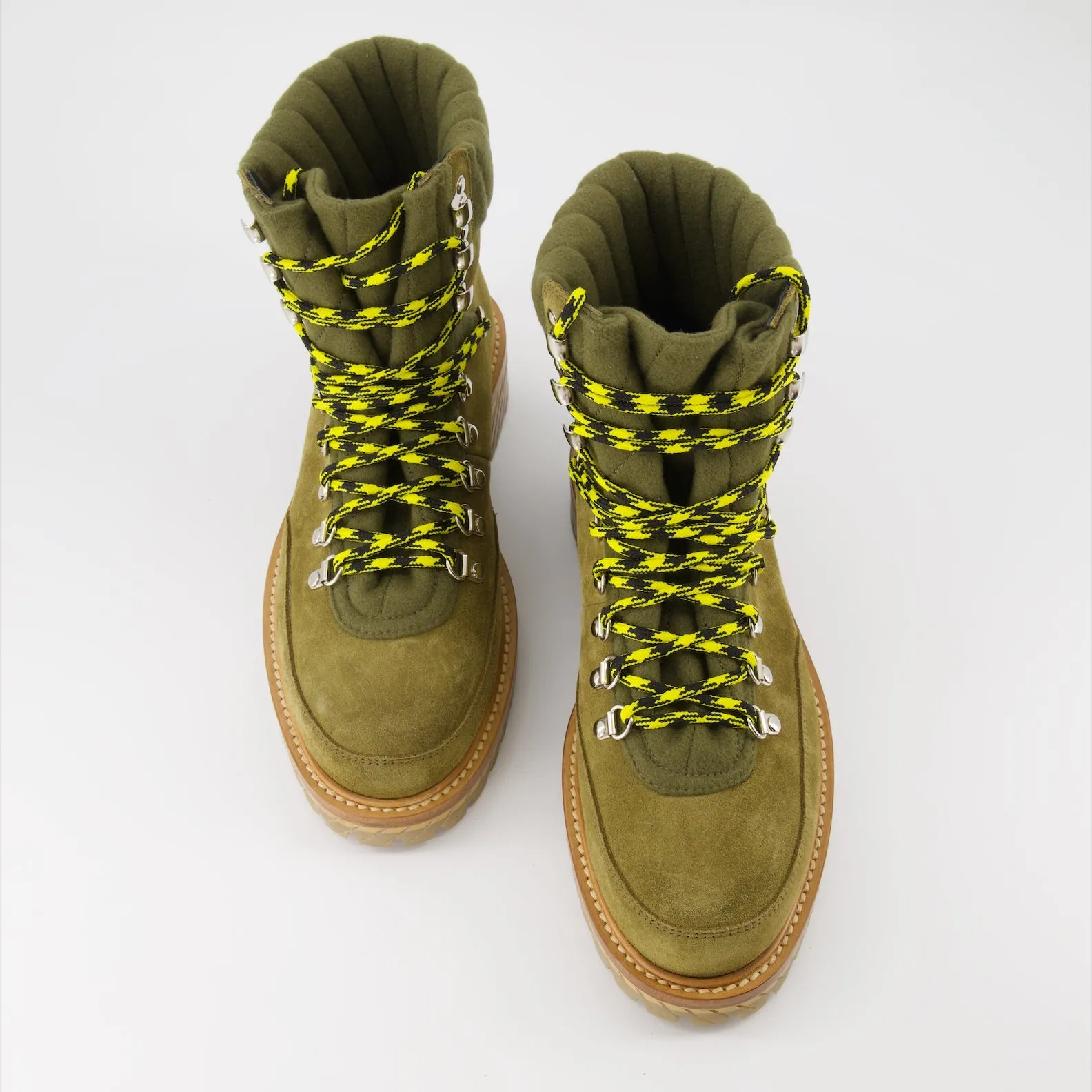 Gstaad Nubuck Green Boots