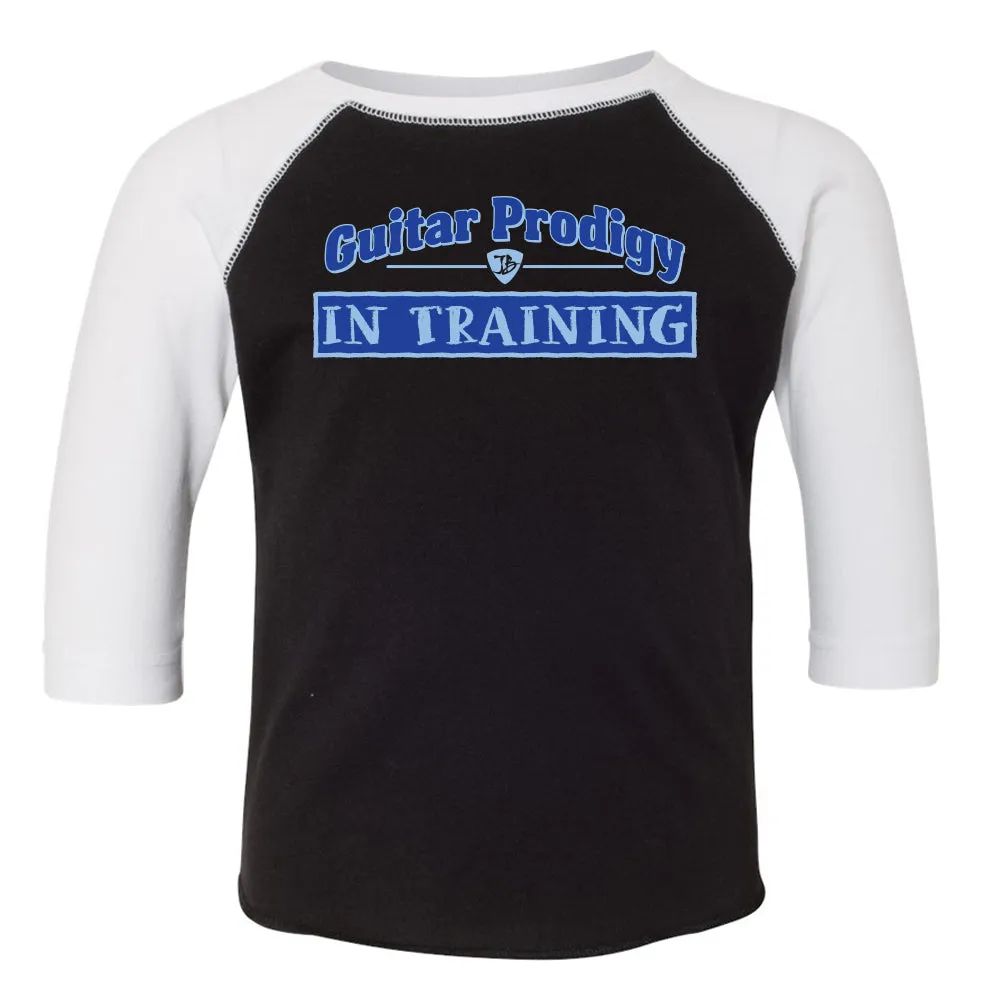 Guitar Prodigy Baseball 3/4 Sleeve T-Shirt (Toddler)