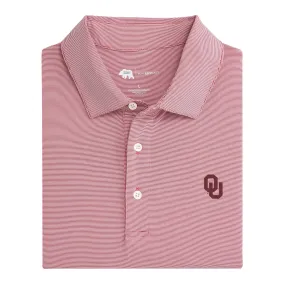 Hairline Stripe OU Performance Polo