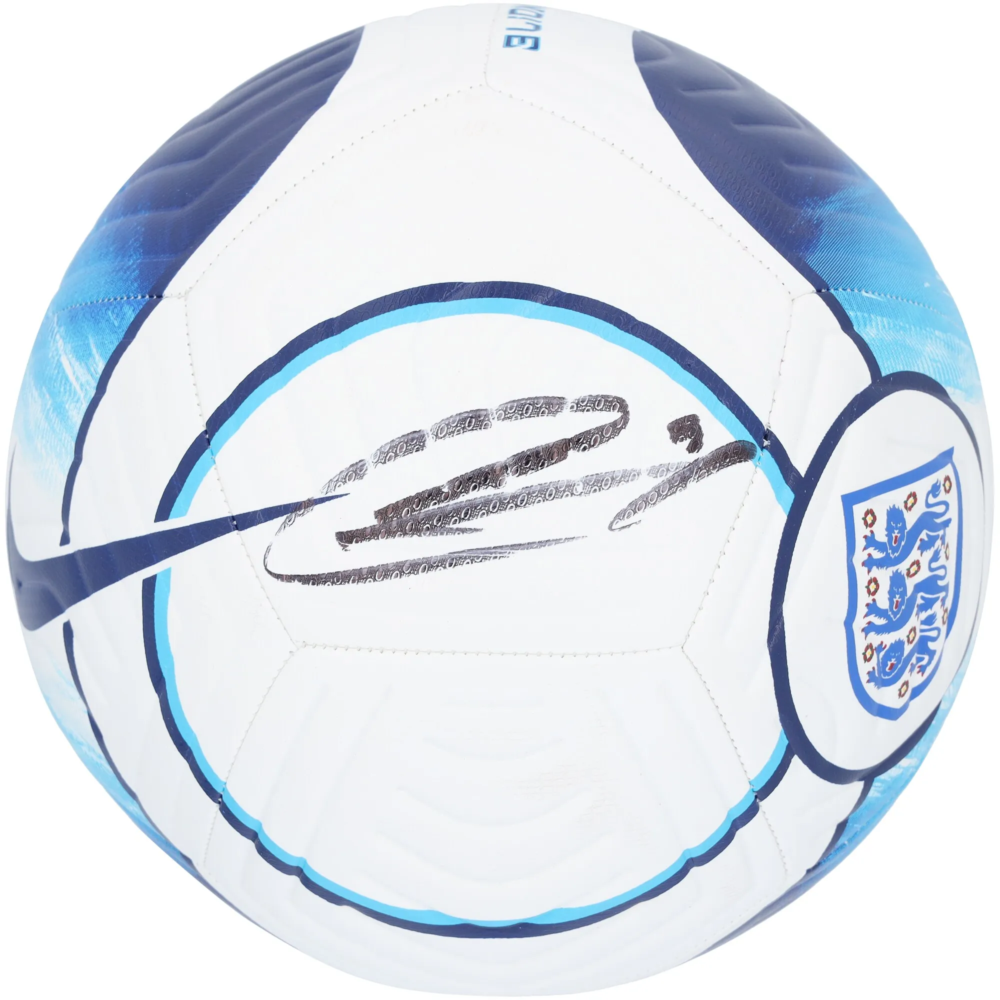 Harry Kane England National Team Autographed Fanatics Authentic Nike Team Strike Soccer Ball
