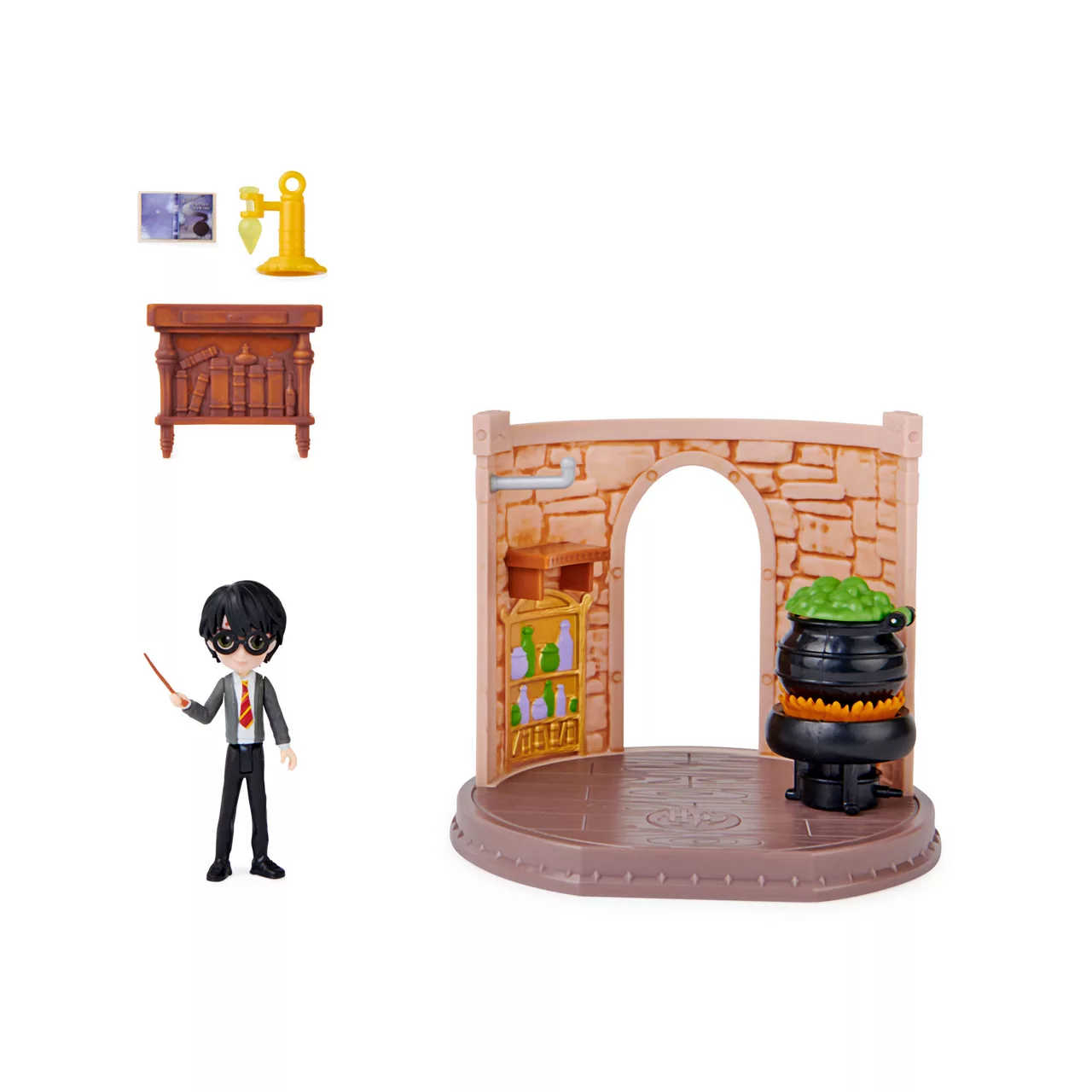 HARRY POTTER Magical Minis Harry & Potions Classroom - Multi
