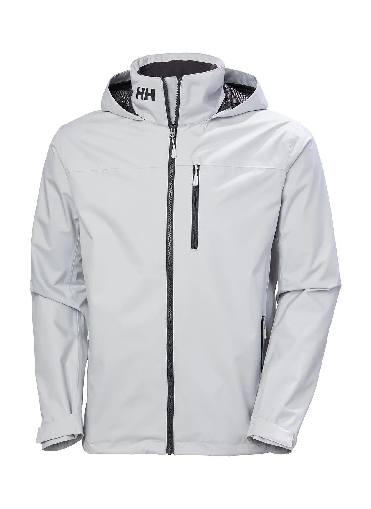 Helly Hansen Crew Hooded Custom Jackets, Grey Fog