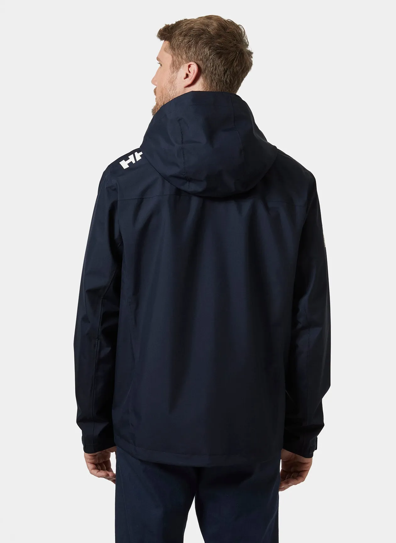 Helly Hansen Crew Hooded Custom Jackets, Navy