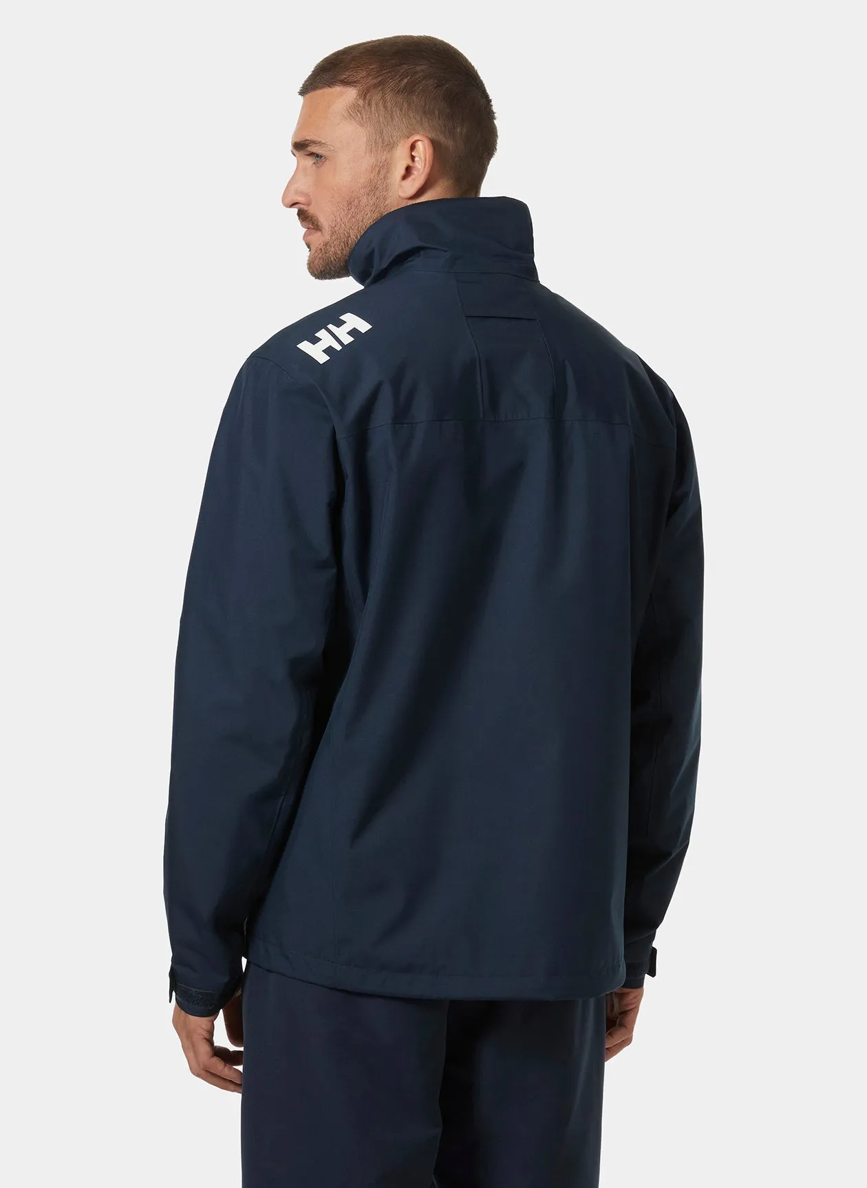 Helly Hansen Mens Crew Midlayer Custom Jackets 2.0, Navy