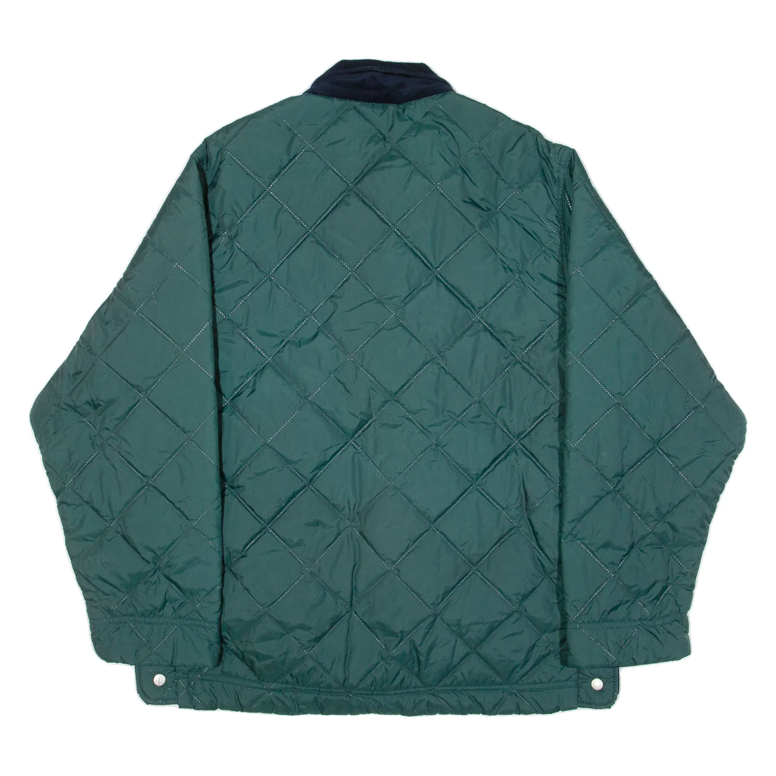 HELLY HANSEN Mens Quilted Jacket Green 90s L