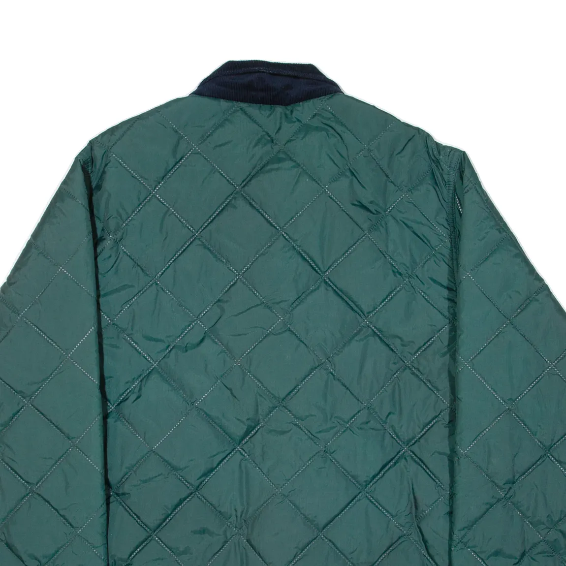 HELLY HANSEN Mens Quilted Jacket Green 90s L