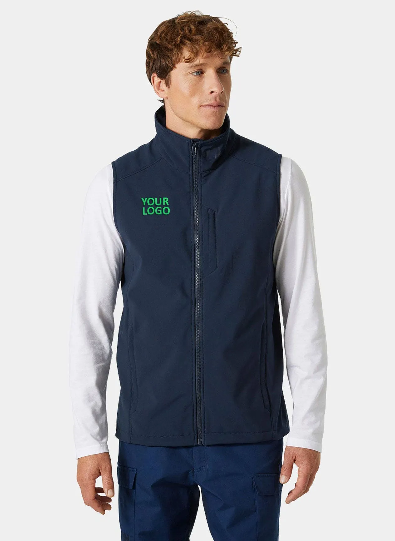 Helly Hansen Paramount Softshell Vests, Navy