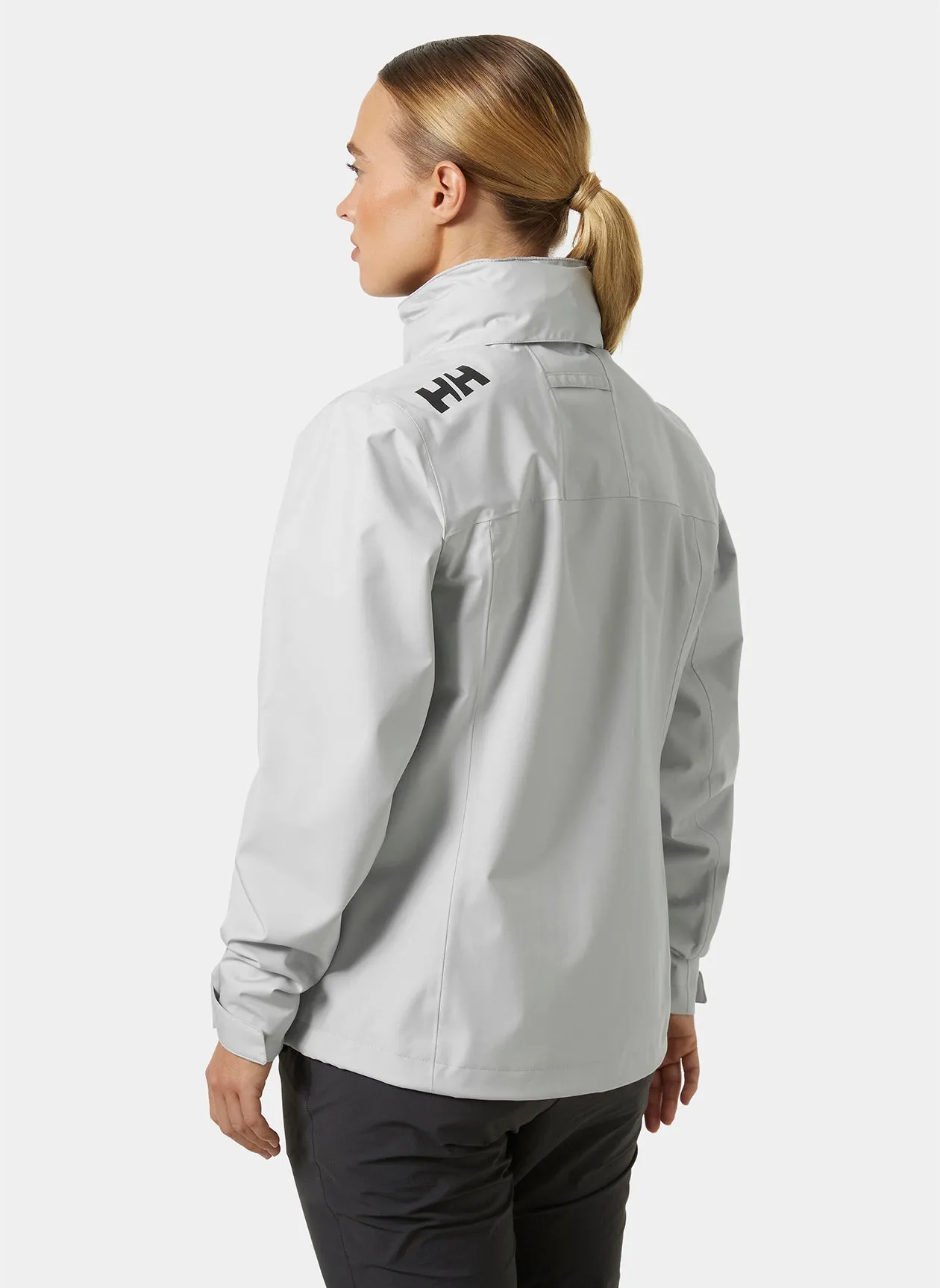 Helly Hansen Women's Hooded Custom Crew Jackets, Grey Fog