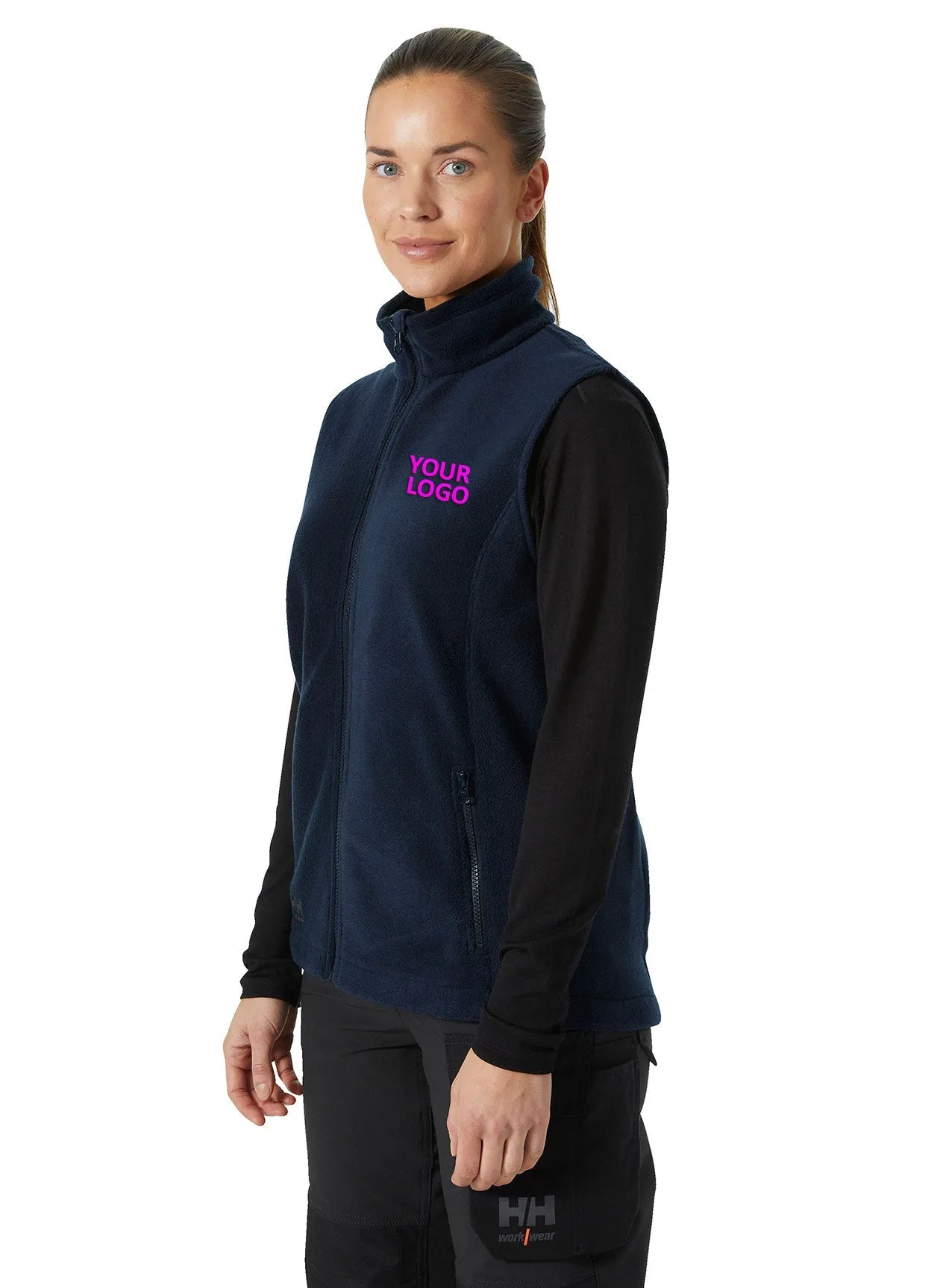 Helly Hansen Women's Manchester Fleece Vests, Navy