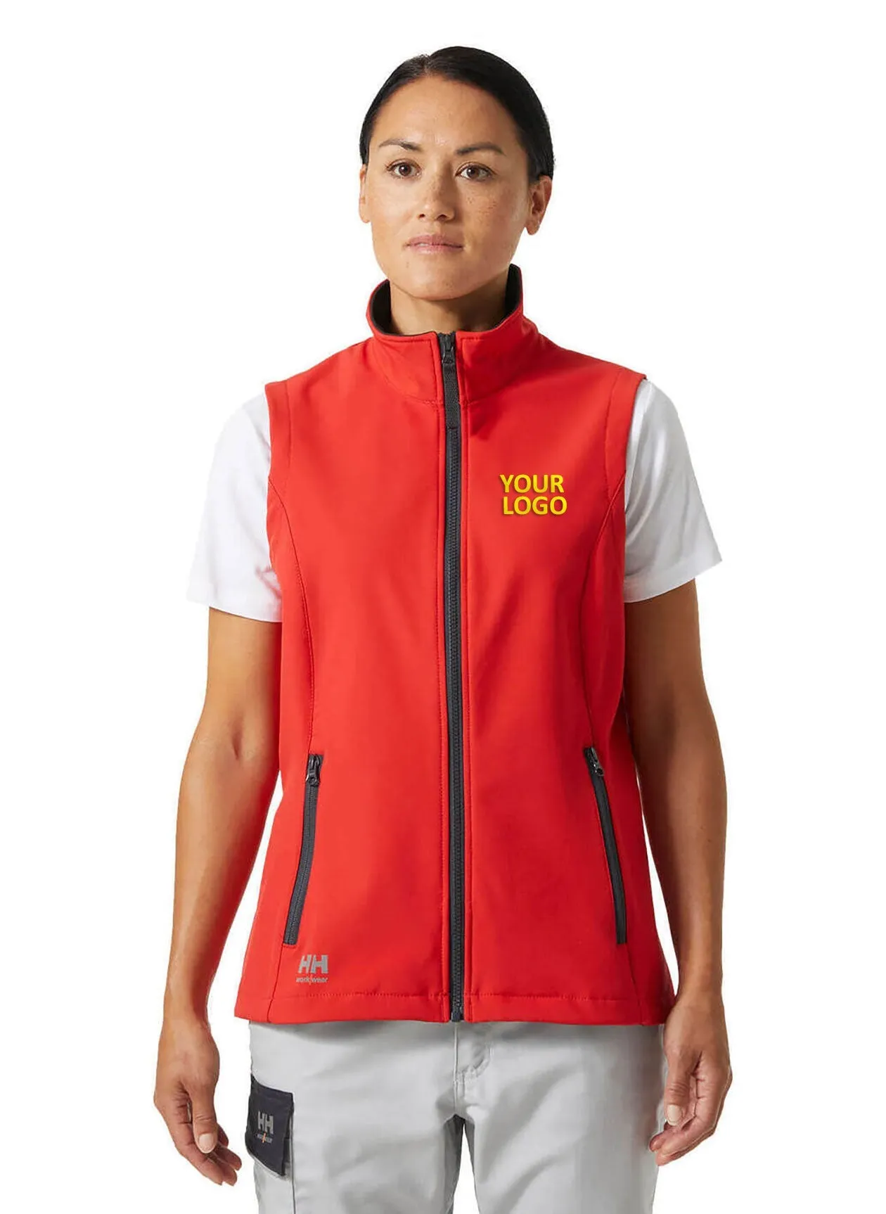 Helly Hansen Women's Manchester Softshell Vests, Alert Red