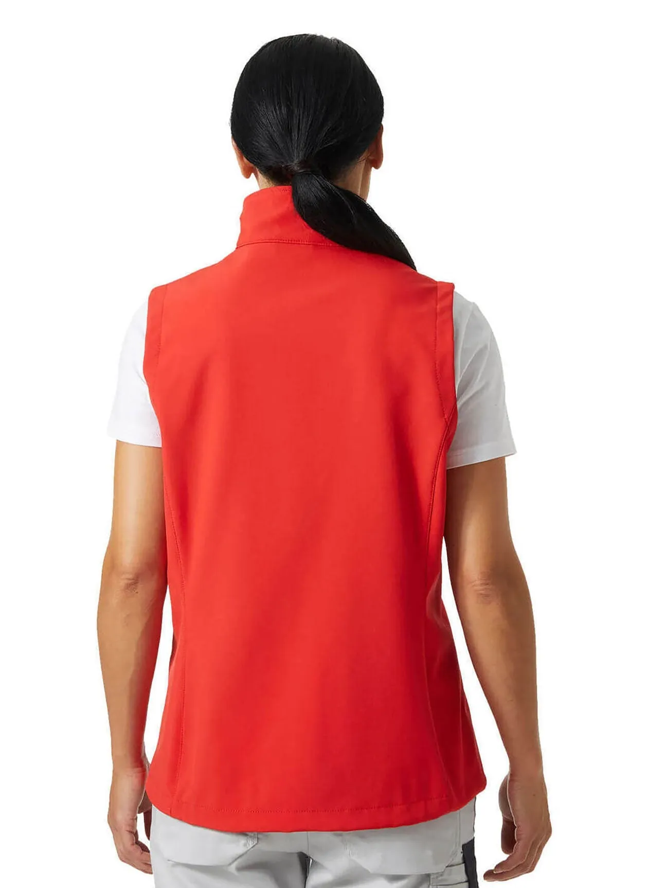 Helly Hansen Women's Manchester Softshell Vests, Alert Red