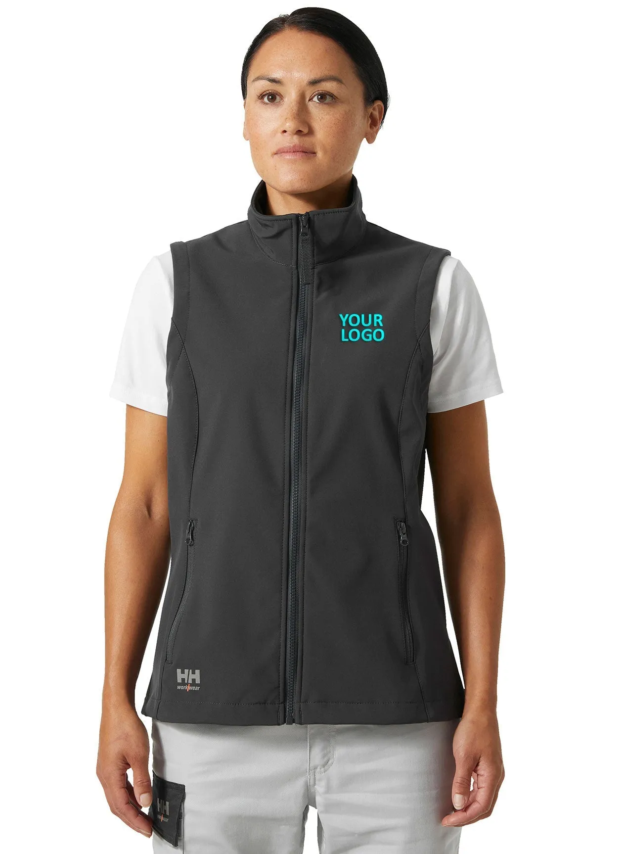 Helly Hansen Women's Manchester Softshell Vests, Ebony