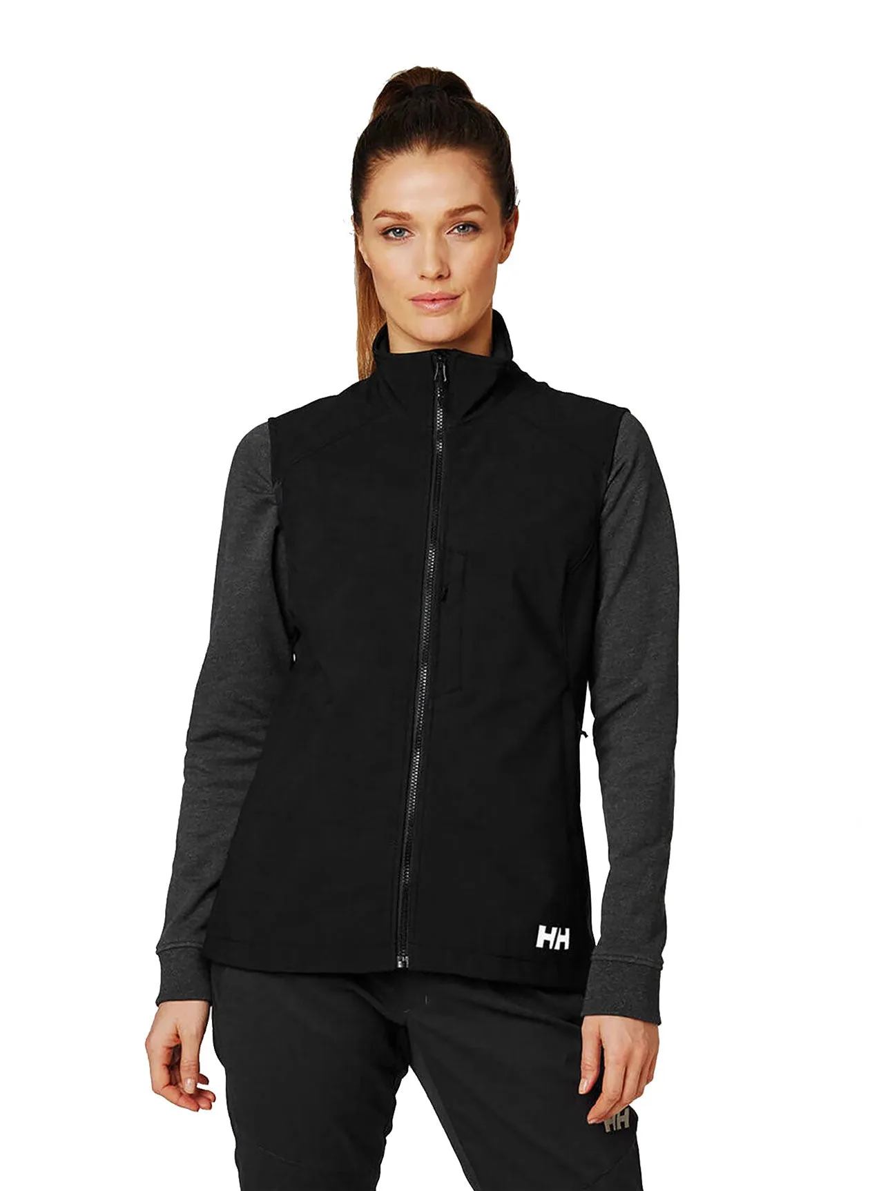 Helly Hansen Women's Paramount Softshell Vests, Black