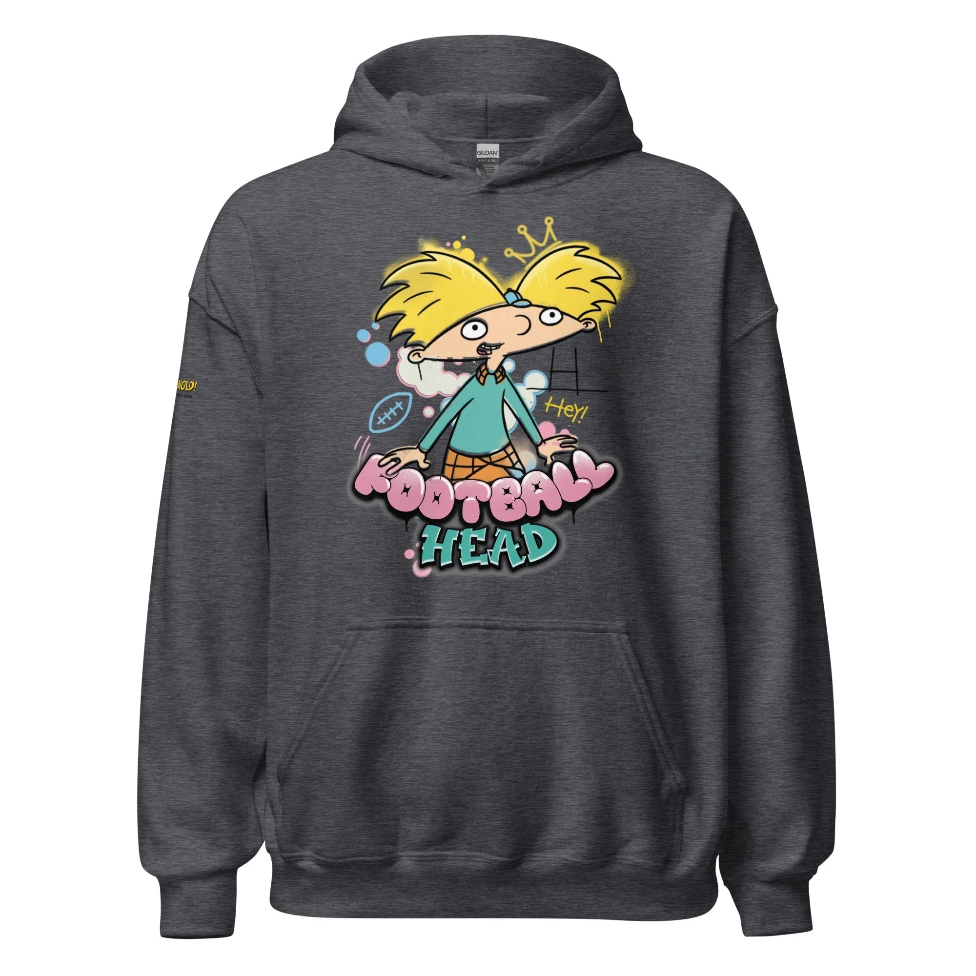 Hey Arnold! Football Head Hooded Sweatshirt