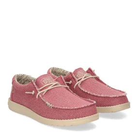 Hey Dude Wally braided pompeian red - Al Siletto | Al Siletto