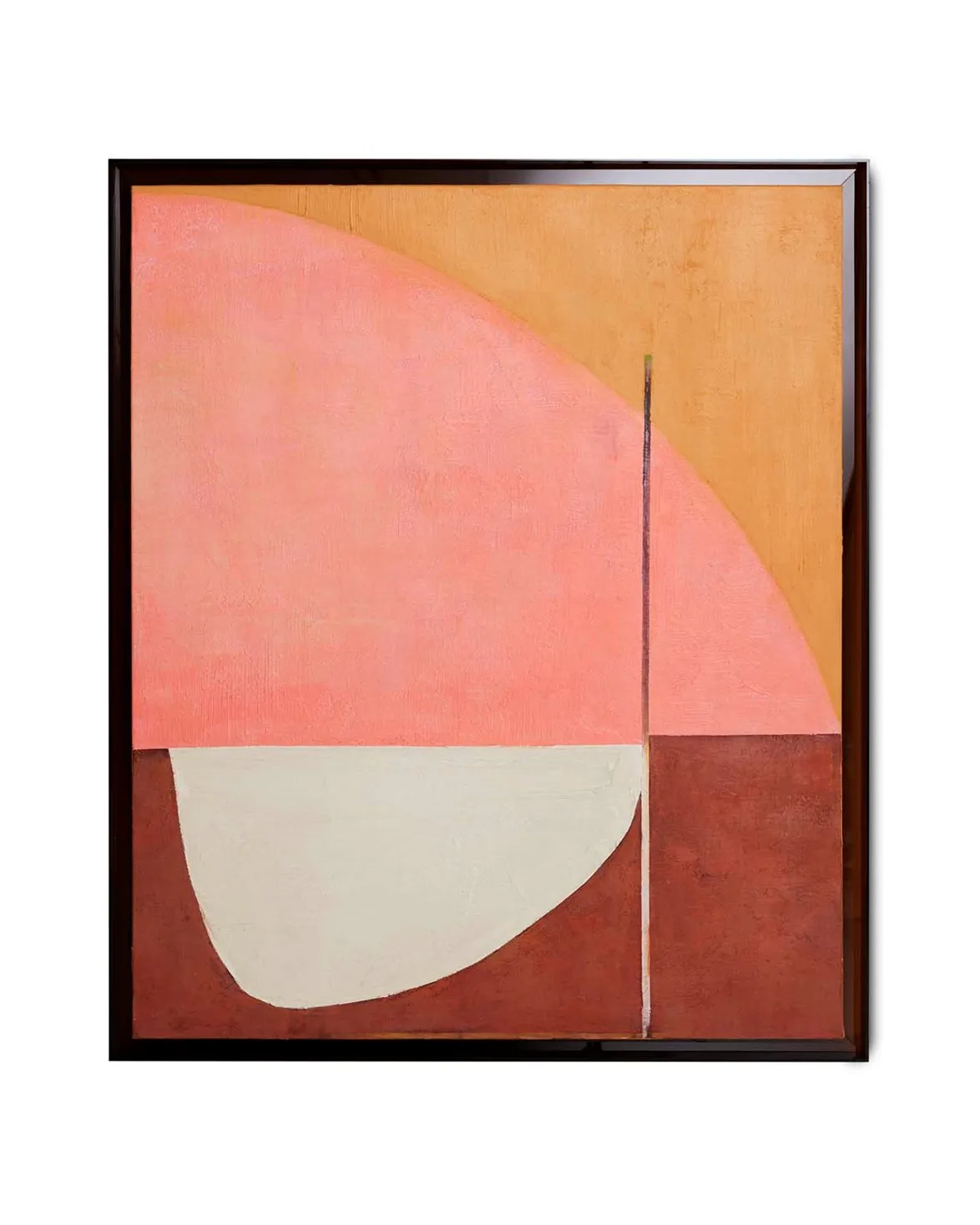 HK Living Framed Artwork 'Roseate Hues' Rose/Red
