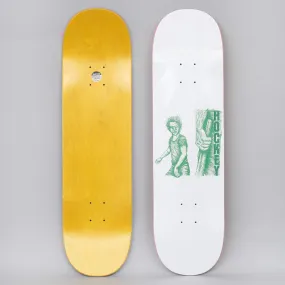 Hockey 8.25 Battery Skateboard Deck White
