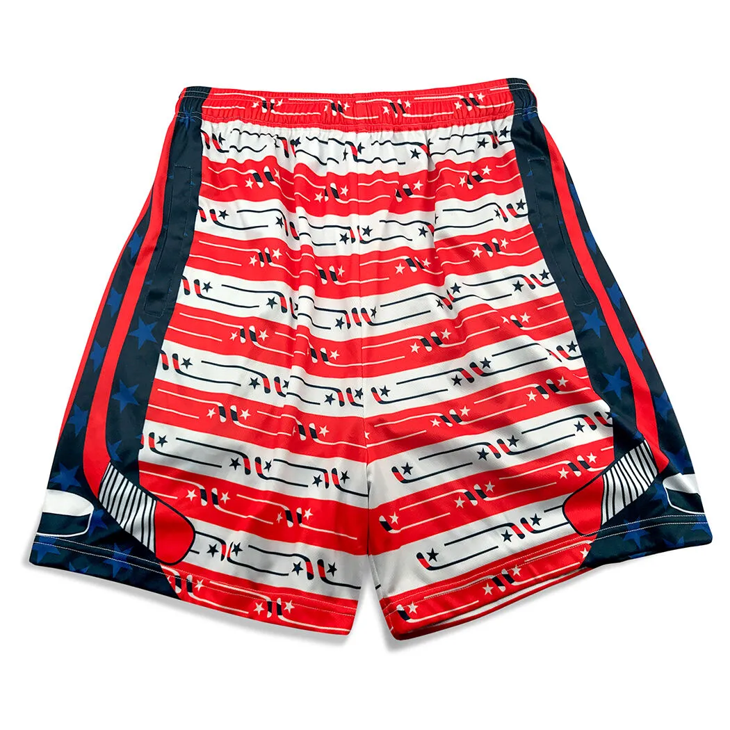 Hockey Beckett™ Shorts - Stars & Stripes 