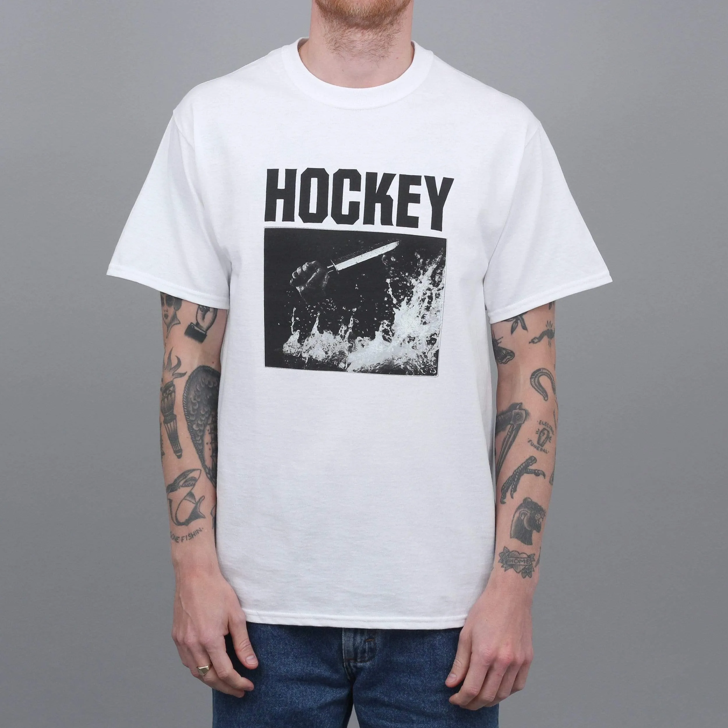 Hockey City Fear T-Shirt White