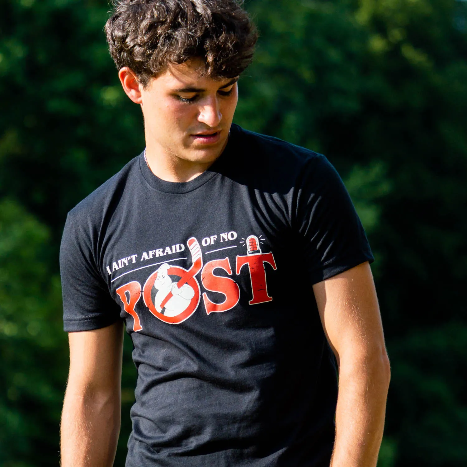 Hockey Short Sleeve T-Shirt - Ain't Afraid of No Post 