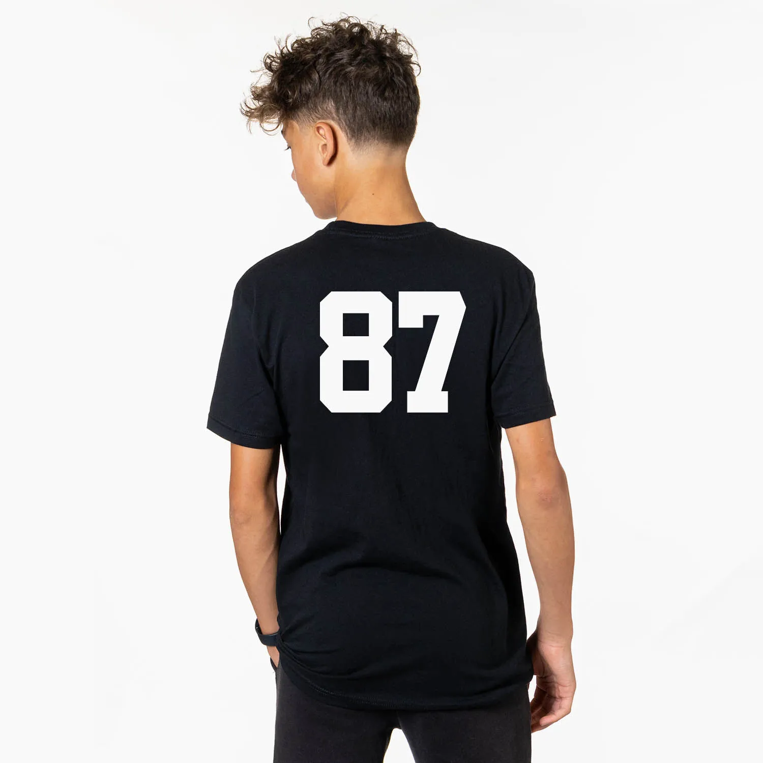 Hockey Short Sleeve T-Shirt - My Goal is to Deny Yours Goalie Mask 