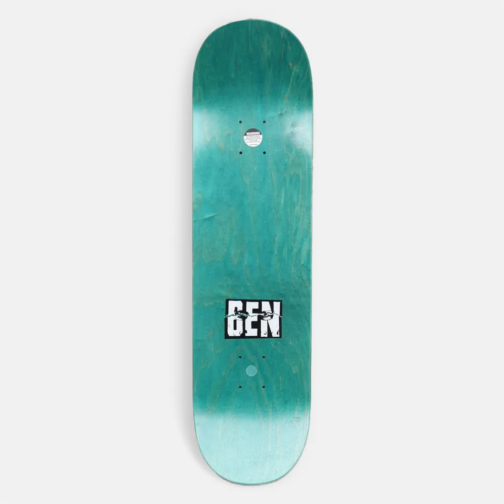 Hockey Skateboards - 8.38 Ben Kadow Breakfast Insanity Skateboard Deck - Red