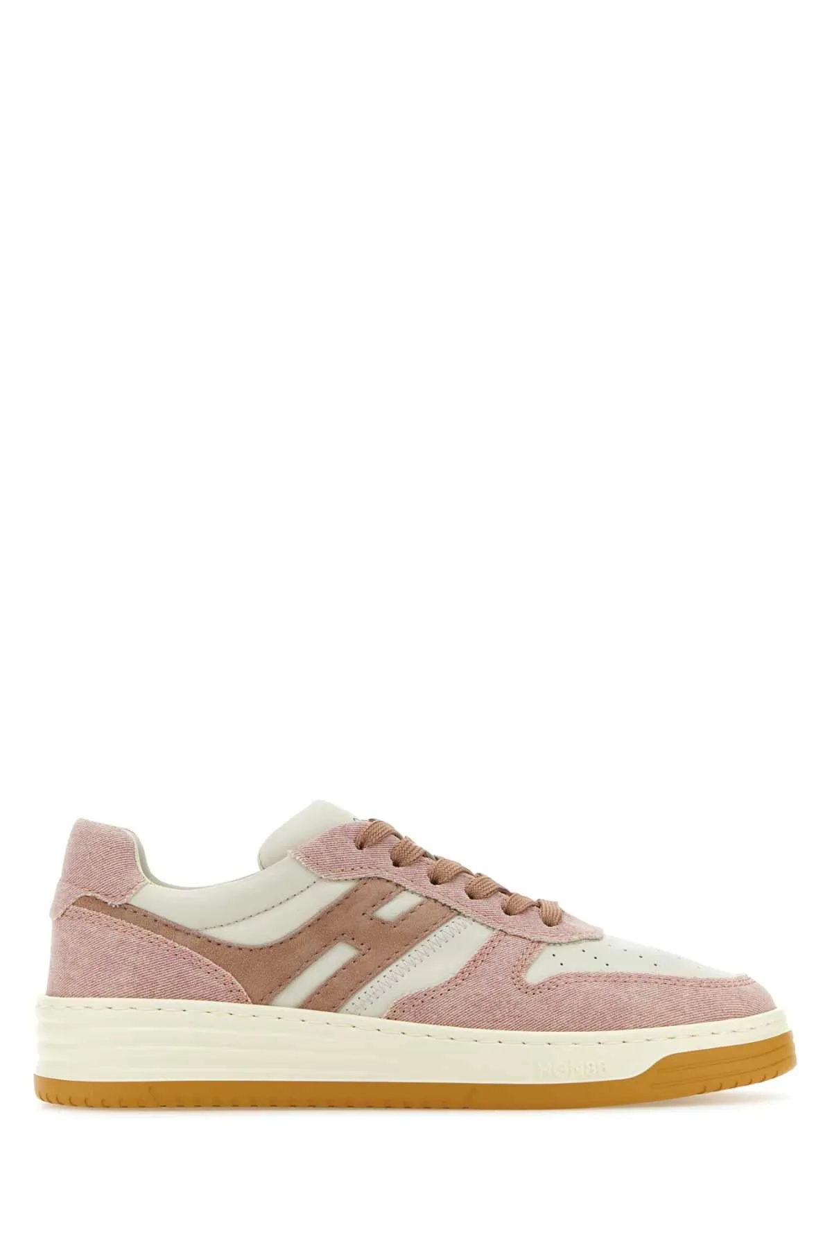 Hogan Multicolor Fabric And Leather H630 Sneakers