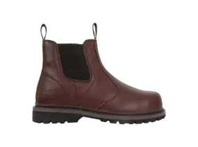 Hoggs of Fife Zeus Safety Dealer Boots Brown