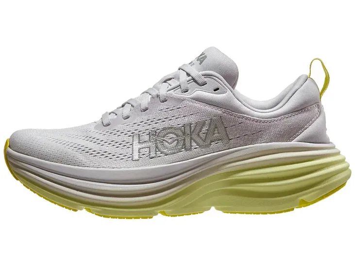 Hoka | Bondi 8 | Women's | Nimbus Cloud/Luminary Green