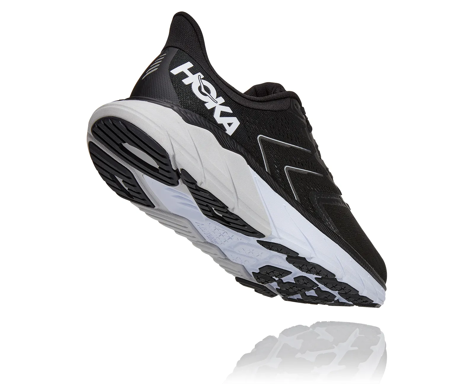 Hoka Mens Arahi 5 **Medium Width**- Black/White